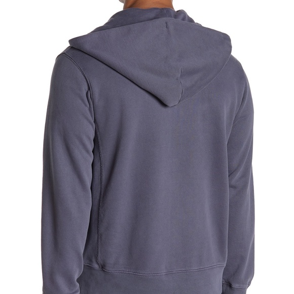 Madewell Garment Dyed Zip Front Hoodie New Men - Picture 2 of 8